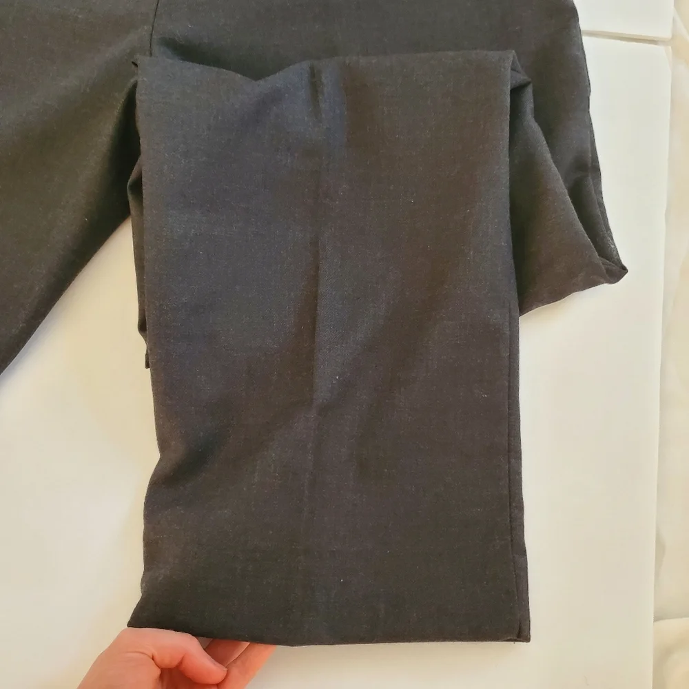 Bill Blass Menswear black/gray formal suit pants - Picture 13 of 14